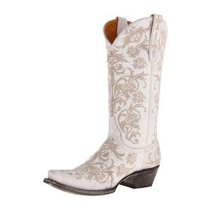 Old Gringo Women’s Clarise Boot, White, 7.5B